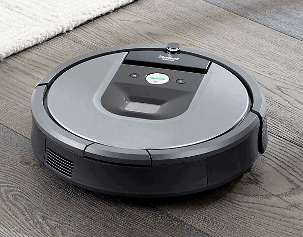 Robot aspirapolvere WiFi con Navigazione Intelligente Amiispe Robot aspirapolvere Robot aspirapolvere e lavapavimenti Piastrelle e tappeti per Pavimenti in Legno 